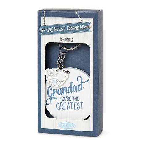 Grandad You're The Greatest Me to You Bear Wooden Key Ring £4.99